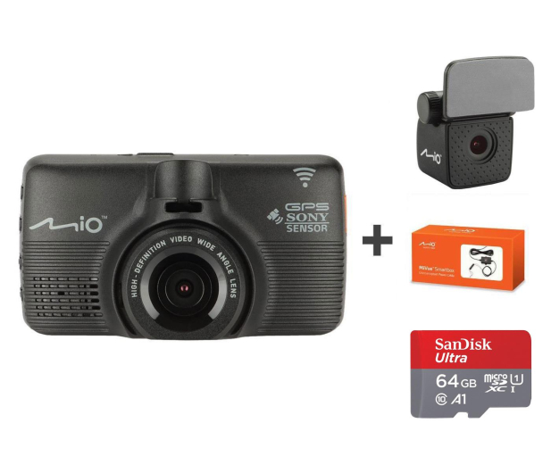 Mio MiVue 792 Dual Deluxe FullHD/2,7"/140/Wi-Fi +64GB - 457198 - zdjęcie